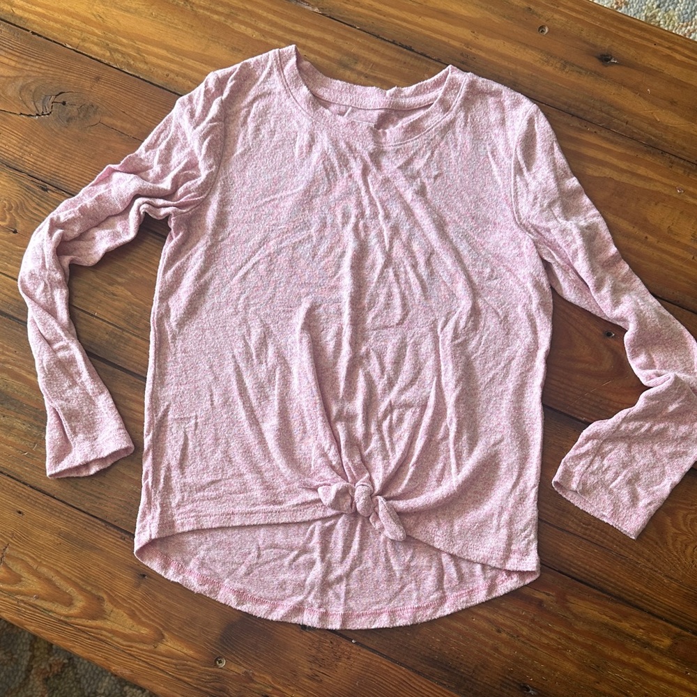 GAP Light Pink Long Sleeve girls sweater size large